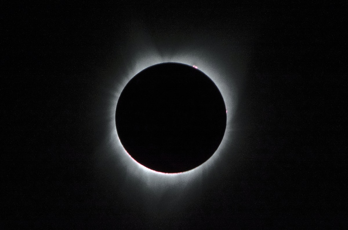 Éclipse totale du soleil en 2017 | photo de la NASA