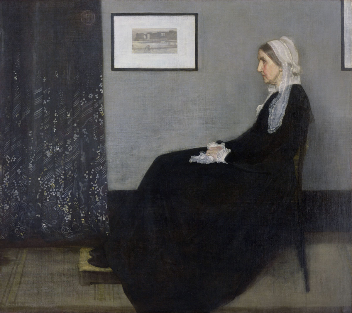 Arrangement en gris et noir n°1 | 1871 | James Abbott McNeill Whistler (1834–1904) | Huile sur toile | 144,3 x 162,4cm | Musée d'Orsay