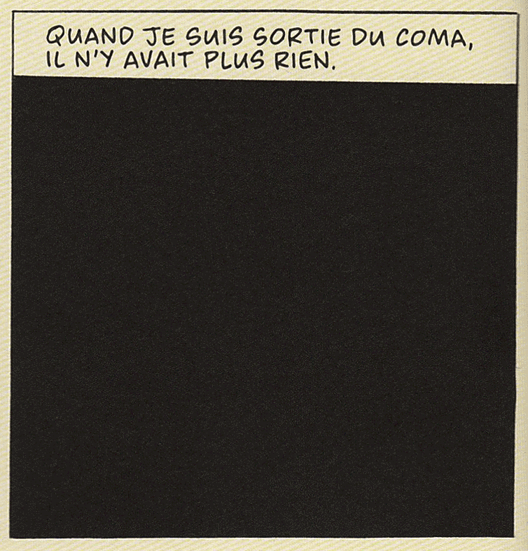 Case noire dans Monica de Daniel Clowes