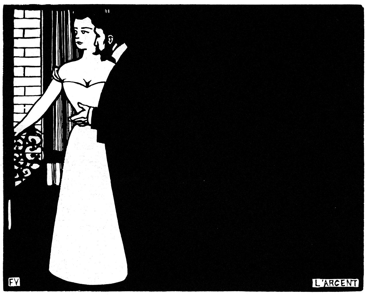 L'argent (Intimites V) - 1898- Félix Valloton