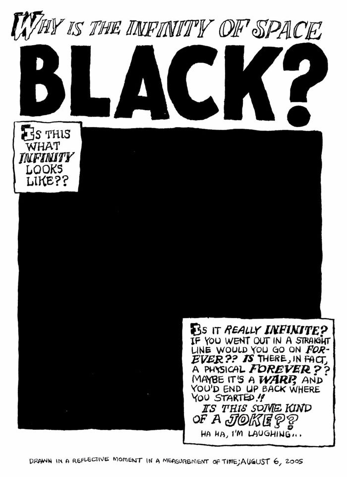 Planche de Robert Crumb, 2005