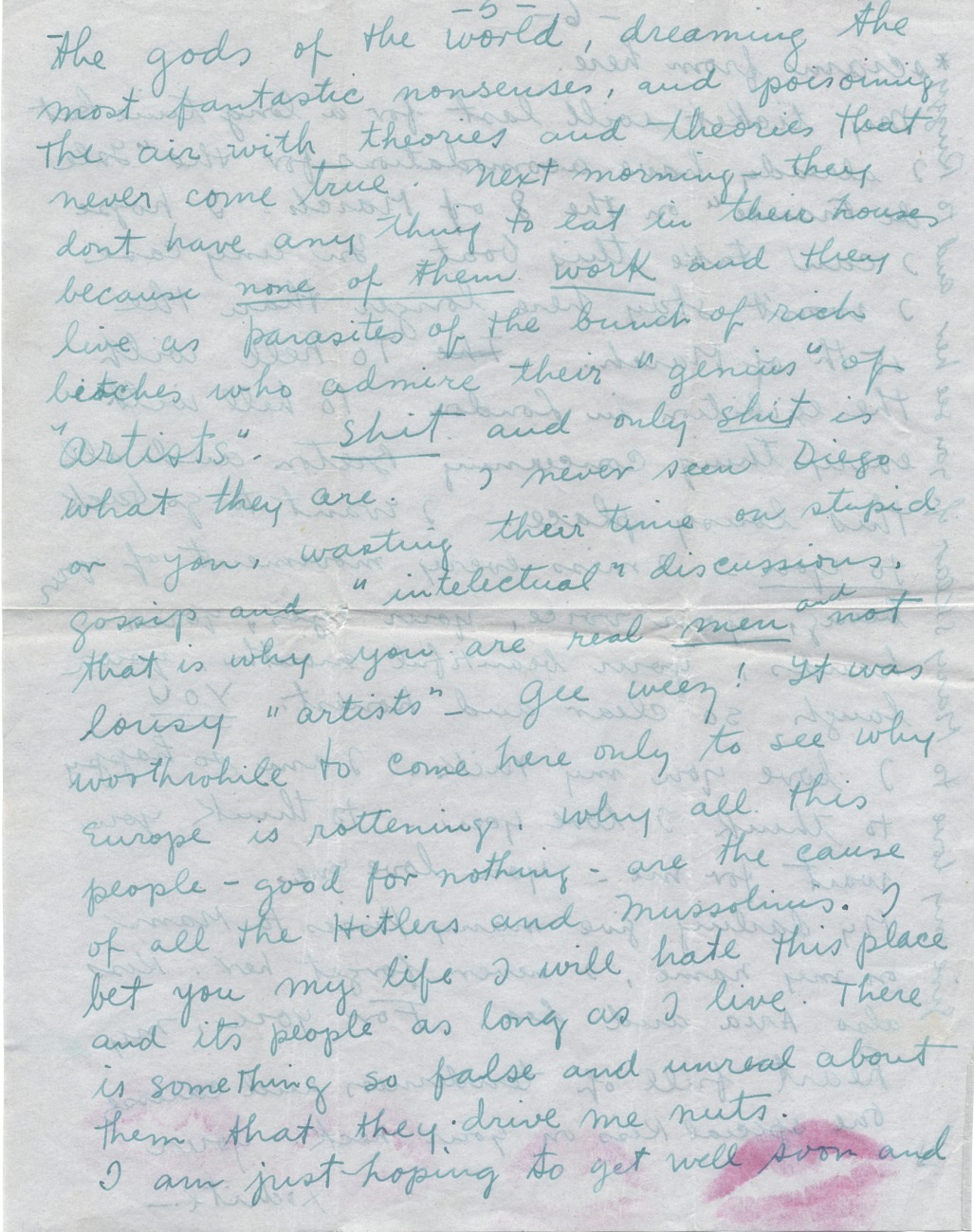 Lettre de Frida Kahlo à Nickolas Muray
