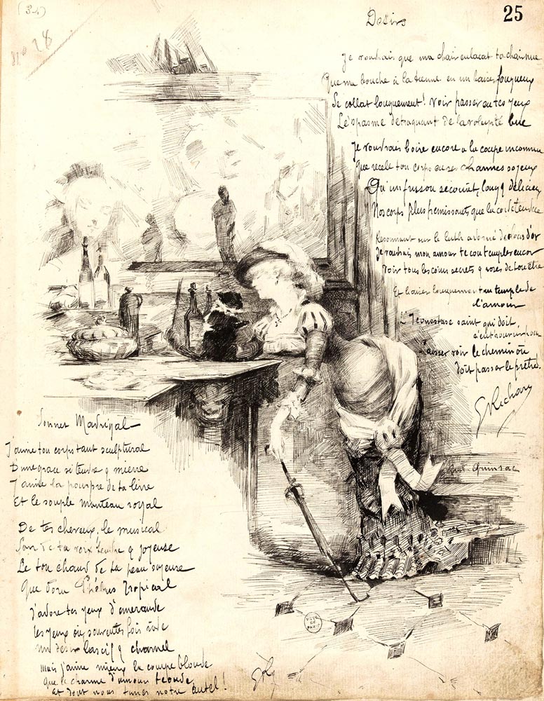 Livre d’or du cabaret du Chat Noir