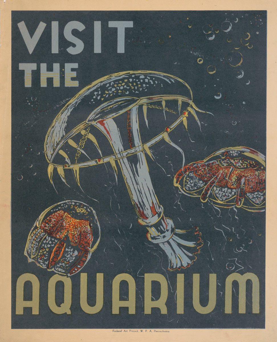 Affiche du Federal Art Project WPA Pennsylvania - 1936