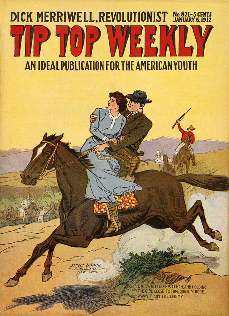 Couverture de Tip Top Weekly - janvier 1912