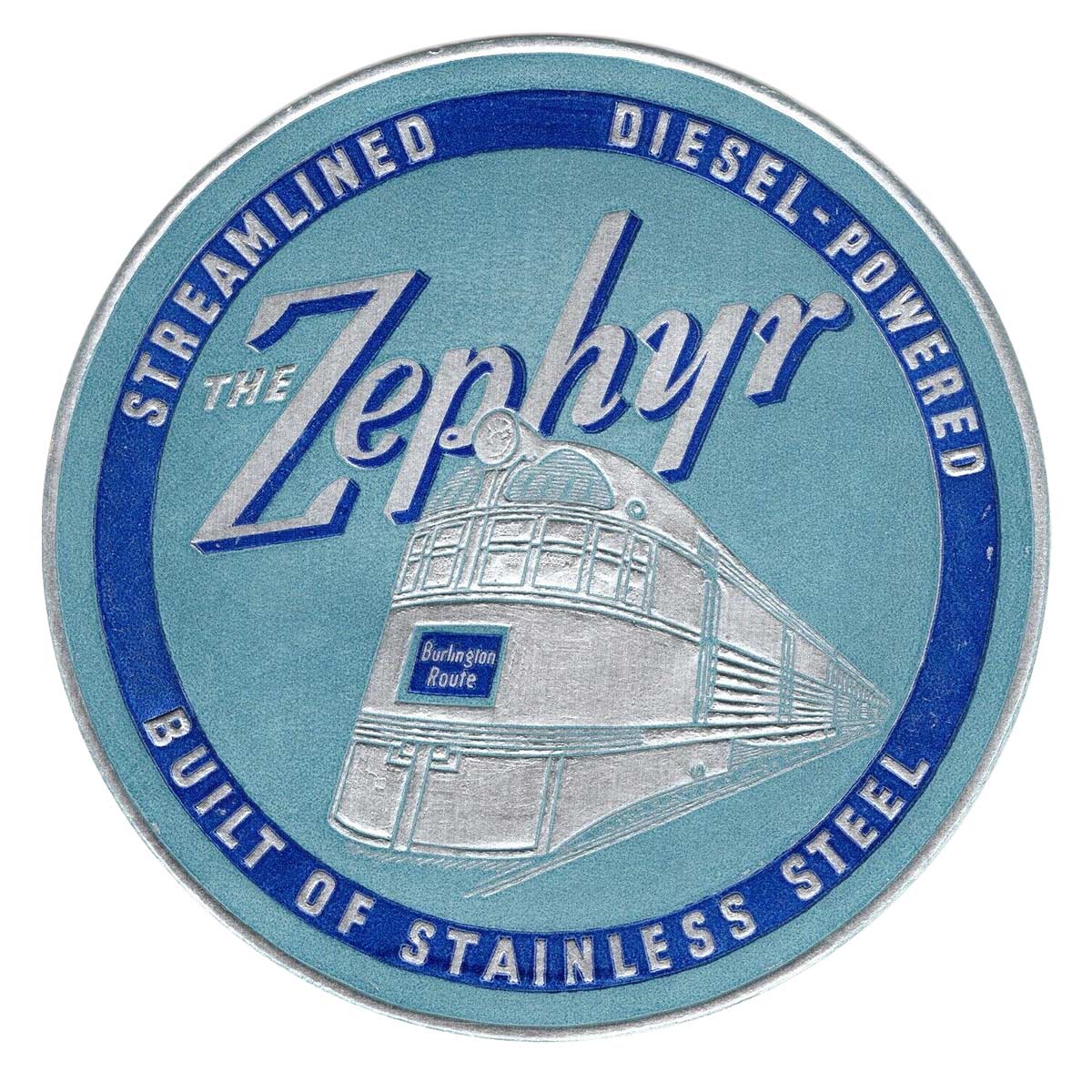 Logo du train Zephyr vers