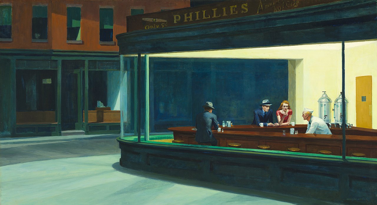 Nighthawks Edward Hopper 1942