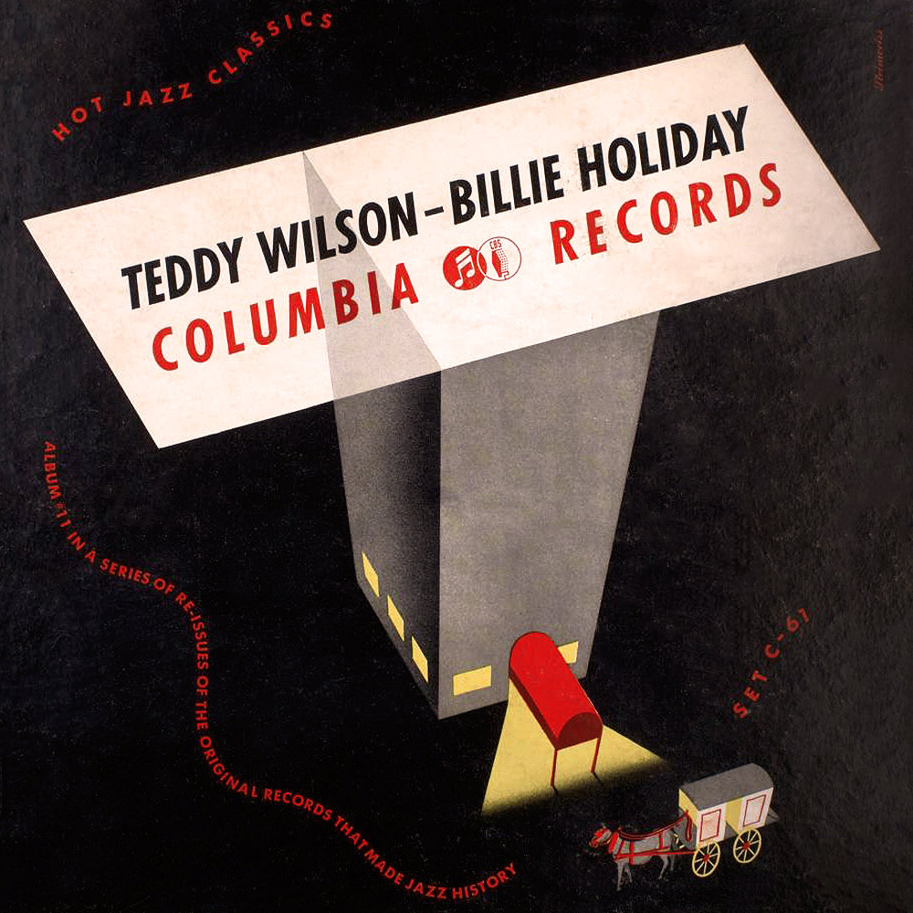 Pochette d'album de Teddy Wilson et Billie Holiday, 1941, Alex Steinweiss