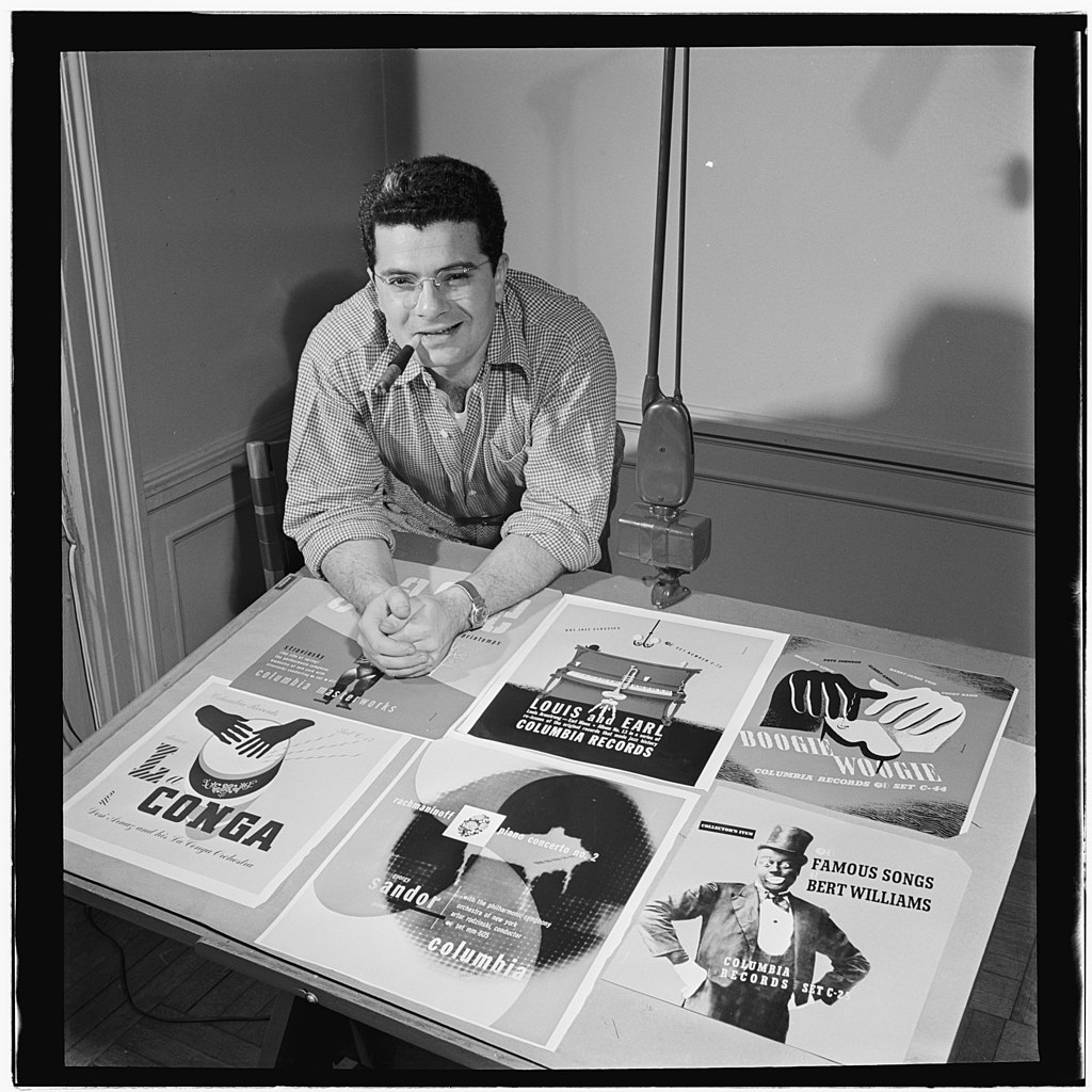 Portrait d'Alex Steinweiss en1947 par le photographe William P. Gottlieb
