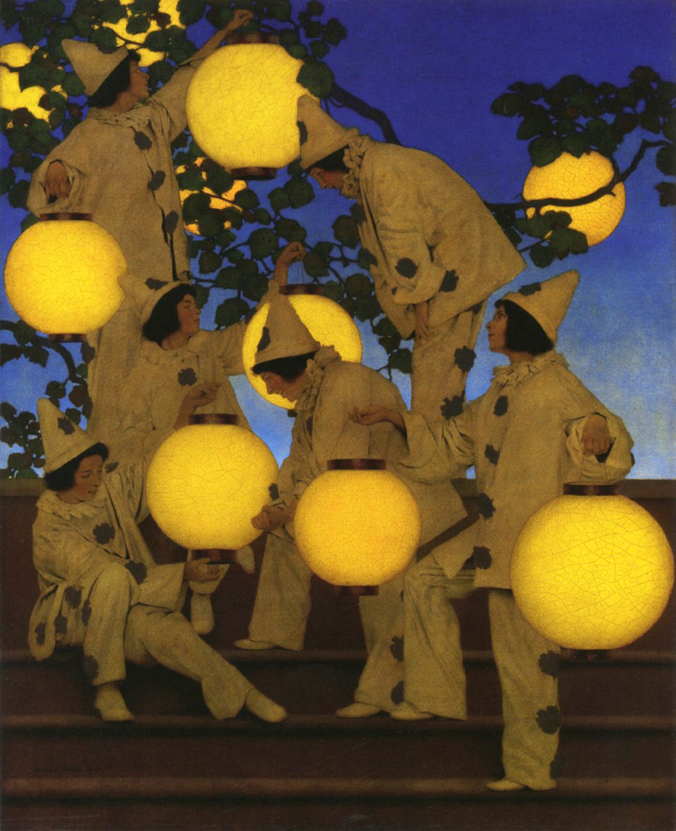 The Lantern Bearers Maxfield Parrish 1908